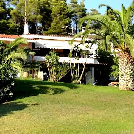 Beachfront Villa 100M From Sea For Up To 10 Guests Siviri Extérieur photo